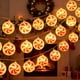 thumbnail image 5 of Guirnalda de luces LED navideñas con forma de molino de viento rojo, luces blancas cálidas enchufables para decoración navideña, 10 m y 5 m, para interiores y exteriores, árboles, ventanas, paredes, 5 of 6