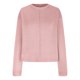 thumbnail image 4 of Suéter de cuello redondo para mujer, informal, liso, tejido, holgado, de manga larga, con cuello redondo, blusa, 4 of 5