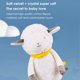 thumbnail image 4 of Cordero que brilla intensamente juguete de peluche Bebé LED Animal de peluche Muñeco de peluche Cordero lindo que brilla intensamente Juguete ANGGREK Otros, 4 of 7