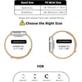thumbnail image 3 of KOMI Thin Silicone Band Compatible with Apple Watch 41mm 38mm 40mm 45mm 42mm 44mm,Slim Narrow Replacement Sport Strap Wristband for iWatch Series SE 9 8 7 6 5 4 3 2 1 Women Men, Tan, 3 of 8