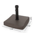 thumbnail image 2 of Christopher Knight Home Square 55-pound Brown Umbrella Base by, 2 of 5