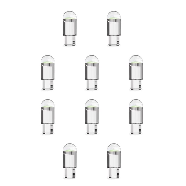 Kenally 10 piezas de luces LED de alto lumen para coche, bombillas de techo interiores, lámparas universales, piezas de repuesto, luz azul claro, 12V Type1 NO1 Kenally CBP227800