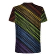 thumbnail image 4 of T-shirt à Manches Courtes Imprimé pour Hommes Col Rond Mode Décontractée Manches Courtes, 4 of 5