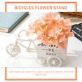 thumbnail image 3 of Bike Flowerpot Holder Delicate Desktop Flower Holder Bucket Wedding Table Centerpiece, 3 of 8