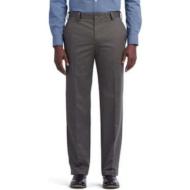 NEW Solid Brown Mens Size 32X32 American Chino Flat-Front Pants