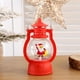 thumbnail image 1 of Linterna Led Porttil De Pap Noel, De Plstico, 15 Cm De Alto, Regulable, Funciona Con Pilas, Para Decoracin Navidea, Para Exteriores, 1 Unidad, Color Rojo, UKHBMC, 1 of 8