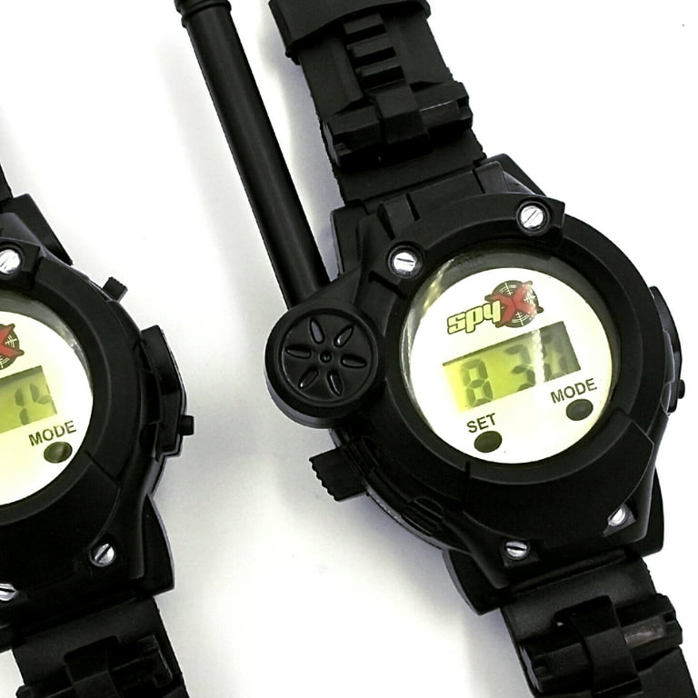 SpyX 8-in-1 Spy Wrist Talkies, Kids Walkie Talkies Toy Watch