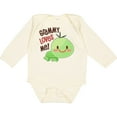 thumbnail image 3 of Inktastic Grammy Loves Me- Cute Turtle Boys or Girls Long Sleeve Baby Bodysuit, 3 of 5