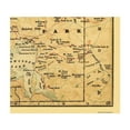 thumbnail image 2 of Historic State Map - Yellowstone National Park Wyoming - Poole 1880 - Vintage Wall Art, 2 of 4
