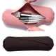 thumbnail image 3 of Estuche de silicona para brochas de maquillaje, estuche de viaje para brochas de maquillaje, herramientas de maquillaje, cosméticos suaves. Negro, 3 of 6