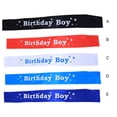 thumbnail image 3 of Linyer Birthday Sash Interesting Dress Props Party Prop Clothing Accessory Shoulder Strap Solid Color Children Costume Sashes Dark blue, 3 of 7