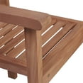 thumbnail image 5 of vidaXL Stackable Garden Chairs with Cushions 6 pcs Solid Teak Wood, 5 of 5