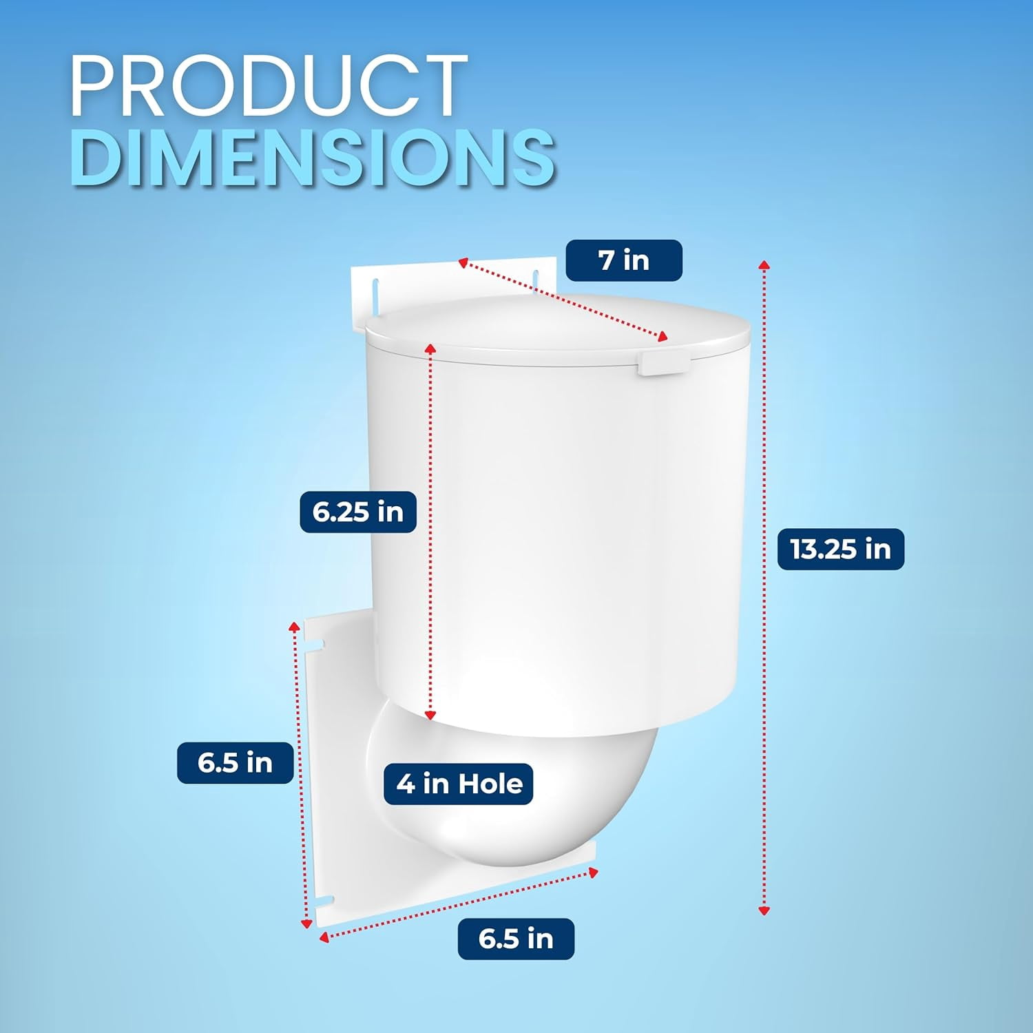 Dryer Vent Cover 4 inch (White) with UV RESISTANT - Outdoor Dryer Vent Cover Natural Energy Saving, Dryer Vent Seal for Home Exterior