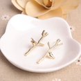 thumbnail image 5 of Grandest Birch Women Bird Tree Branches Shape Earrings Concise Alloy Ear Studs Jewelry Alloy Gold, 5 of 7