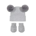 thumbnail image 5 of Huowey Warm Caps Girl Boy Hooded Winter Scarf Kid Hat Cap Scarf Knit Baby Baby Care, 5 of 5