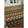 thumbnail image 1 of Sangat Sim Brown/Red Rug, 8'0" x 9'10", 1 of 8