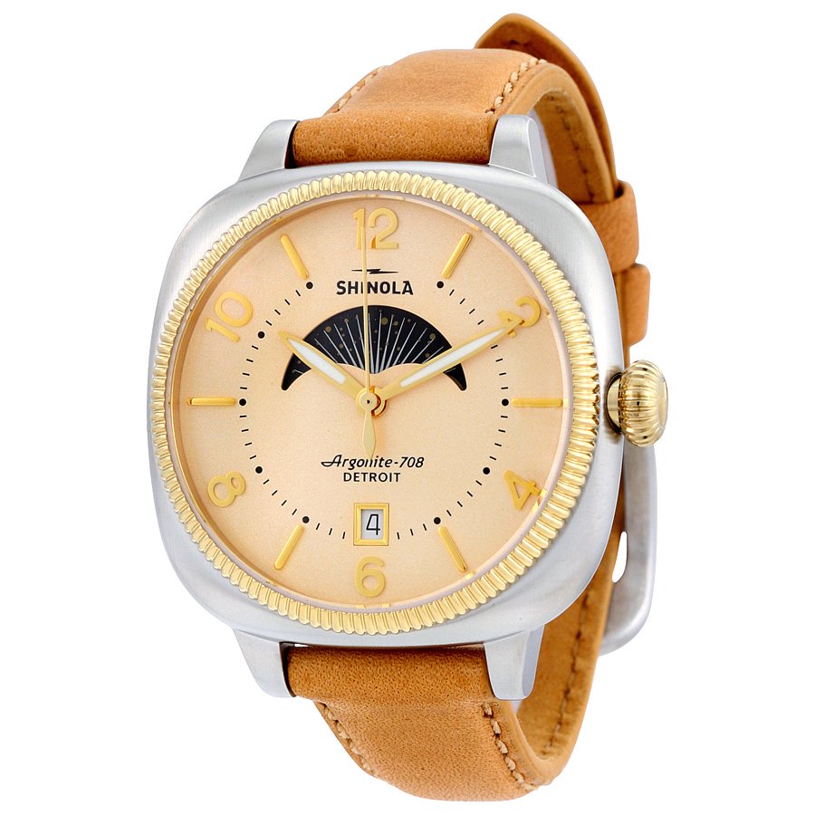 Shinola Shinola The Gomelsky Moon Phase Cream Dial Ladies Watch