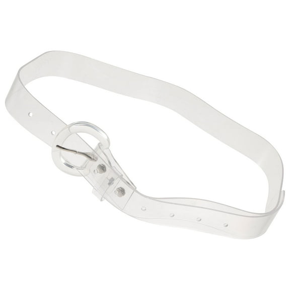 Transparent Belt Women Chic Waist Dress Accessories Pvc Accessory Womans Belts Women's Miss Elastic