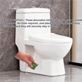 thumbnail image 5 of Uutvmp Toilet Bolt Cover, Toilet Screw Cap, Cute Fish Bathroom Decor Bolt Caps for Bottom of Toilet, Easy Installation Toilet Replacement Parts,1Pcs, 5 of 7