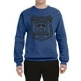 thumbnail image 2 of Burt Macklin Parks and Recreation Pop Unisex Crewneck Graphic Sweatshirt, Vintage Heather Blue, 3XL, 2 of 3
