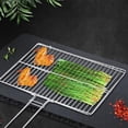 thumbnail image 3 of Cesta para asar Zulema de acero inoxidable para parrilla al aire libre 30x20x21cm, 3 of 8