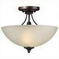 thumbnail image 3 of Forte Lighting 2378-02-55 13.5Wx11h Semi-Flushmount Ceiling Fixture - Nickel, 3 of 3