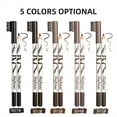 thumbnail image 3 of 5 Colors Makeup Eyebrow Pencil Eyebrow Marker Waterproof Eyebrow Tattoo For Eyebrows Enhancer Dye Tint Pen Long Lasting 1Pack/Set Grey Brown, 3 of 9