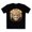 Black, variant on Carnival Mask Graphic T-Shirt Unisex 100 Cotton With Antique Gold Art Design Tee 15