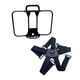 thumbnail image 5 of Soporte de portabicicletas plegable Universal, bloque portabicicletas delantero, soporte de montaje de esqueleto ligera, cesta, portabicicleta , Argenta negra 40x30cm Soledad Portabicicletas plegable, 5 of 10