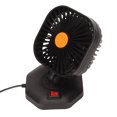 thumbnail image 4 of Ventilador de mesa pequeño, portátil, ajustable, potente, silencioso, eléctrico, para el hogar y la oficina, 4 of 12