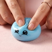 16Pcs Mini Colorful Dumpling Squishy, Cute Squishy Dumpling Large, Squishy Dumpling Doll with Cute Expressions, Silicone Bun Sensory Fidget Dolls, Hand Pinching Decompression Dolls