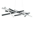 thumbnail image 3 of WAC Lighting Parallax 55in LED Linear Pendant in 3000K Brushed Nickel Brushed Nickel, 3 of 5