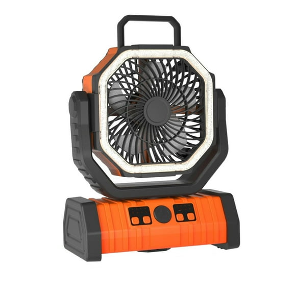 axGear Camping Fan LED Rechargable Power Bank Tent Light Outdoor Portable Remote
