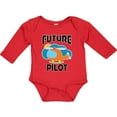 thumbnail image 3 of Inktastic Future Pilot Helicopter Boys or Girls Long Sleeve Baby Bodysuit, 3 of 5