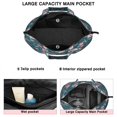 thumbnail image 3 of Pioneer Flower Floral Print Pattern Travel Tote Bags for Women Carry On,Large Weekender Bags for Women Travel,Multi Functional Duffle Bag for Work,Shopping,Sports, 3 of 5