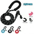 thumbnail image 2 of Durable Large Dog Leash Golden Medium Running Large Dog Collar Leashes Strong Reflective Rope For Labrador Husky Rottweiler, 2 of 9