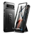 thumbnail image 1 of Dexnor Full Body Case for Google Pixel 6A, [Built in Screen Protector and Kickstand] Heavy Duty Military Grade Protection Shockproof Protective Cover for Google Pixel 6A (Black), 1 of 5