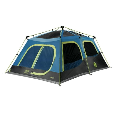 Coleman 10-Person Dark Room Instant Cabin Tent with Rainfly