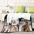 thumbnail image 3 of Custom Photo Blanket for Kids Adult Picture Personalized Blanket and Throw Flannel Customized Blanket Blankets, 3 of 5