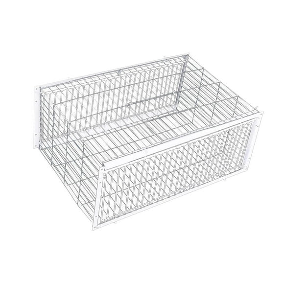 BELOVING Pigeon Cage 15.75"x11.81"x10.24" Pigeon Coop for Farms Chicken Orchards 2 Door