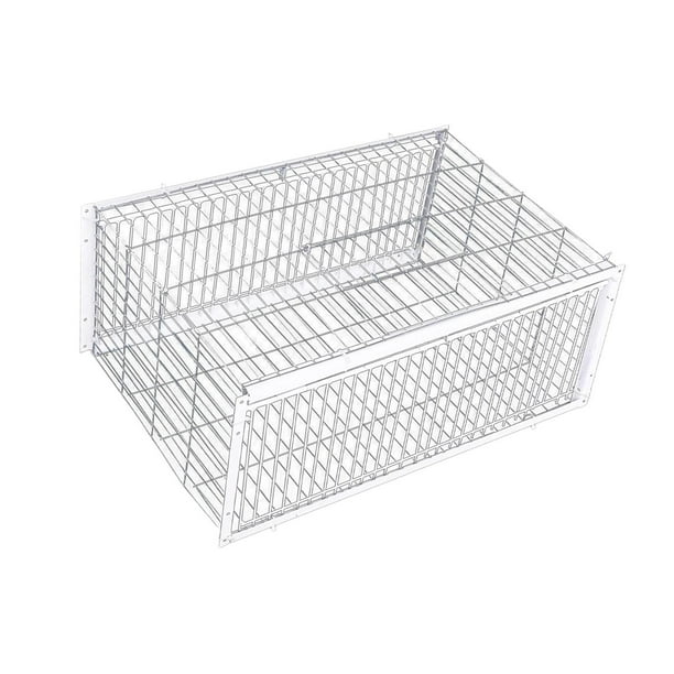 Jaula trampa para palomas, suministros para pájaros, jaula trampa para pájaros para garajes, granjas, almacenes
