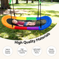 thumbnail image 4 of SaveJoy 700lb Platform Swing for Toddlers, Giant 60'' Tree Swing for Kids and Adults, 4 of 7