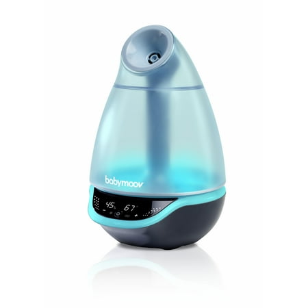 Babymoov Hygro + Humidifier With Programmable Humidity Control and Timer, 7 colors Night Light, and Essential Oil