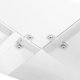 thumbnail image 3 of HHQHHQA  L-Shaped Corner Desk Computer Gaming Desk - Modern Home PC Table Office Writing Workstation, White, 3 of 7