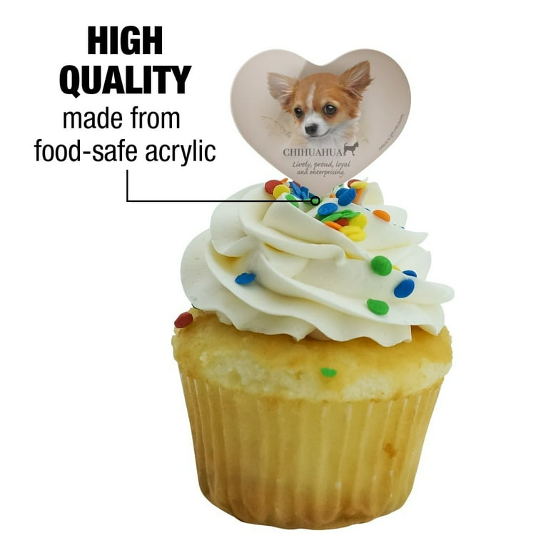 Chihuahua cupcakes top