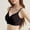 Black, variant on Womens Large Size Smooth Bra Push Up for Small Chest Thickened Anti Sagging Flat Chest Enhancer Bra(Red/38)