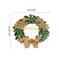thumbnail image 3 of 2Pcs Napkin Accessories Party Tissue Clasps Wreath Shaped Buckles Napkin Buckles for Party Decor Tissue, 3 of 6