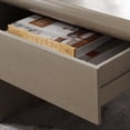 thumbnail image 4 of SAFAVIEH Rune Contemporary Coffee Table with Drawers, Sandy Grey (47.2 in. W x 23.6 in. D x 19.7 in. H), 4 of 11