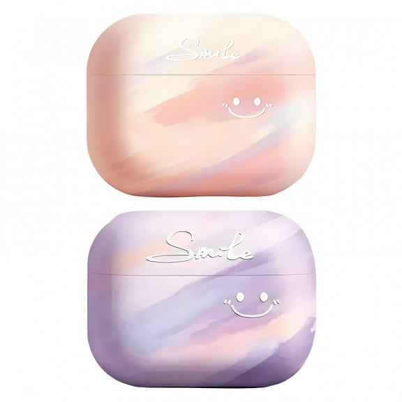 GJX 2Pcs Case for Airpods Pro 2nd Generation,Soft Tpu Protective Cover for Airpods Pro 2 Case,Curved Match Case for Airpod Pro