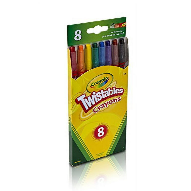 8CT Twistable Crayons